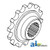 Coupler Sprocket, Rear A-107416A