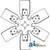Fan, 6 Blade A-3637938M1