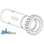 Gear, Input w/ Lube Slots, Reverser Gearbox A-H166216