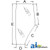 Glass, Door (LH) Not Tinted A-R198624