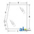 Glass, Door, Upper (RH) A-E7NN94297N18AC