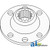 Hub, Flywheel A-10A20744