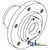 Hub, Front Wheel (6 Bolt) A-395310R11