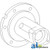 Hub, Pulley; Unloader Drive A-H215595