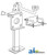 Jack, Trailer & Imp., Weld-on Swivel Brkt (2000 Lb.) A-15A151