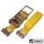 PRO GRIP Ratchet Tie Down, Heavy-Duty, 27' x 3" A-B1315800