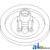 Pulley, Separator Fan Drive A-AH131248