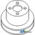 Pulley, Water Pump A-1750300M1