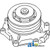 Pump, Water w/ Double Pulley (Threaded) A-FAPN8A513AA
