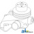Pump, Water w/ Pulley A-AR51063