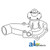 Pump, Water w/o Pulley A-74007551