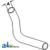 Radiator Hose, Upper A-SBA310160750