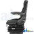 Seat, F20 Series, Mechanical Suspension / Arm Rest / Head Rest / Black Cloth A-F20M245