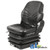 Seat, Mechanical Suspension; L/ Armrests, BLK VINYL A-MSG85721V