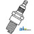 Spark Plug (Long Neck) A-834236M1