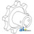 Sprocket, Clean Grain Auger, Lower A-H91334