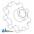 Sprocket, Elevator Head Drive A-87283438
