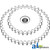 Sprocket, Feeder House Drive A-AH218403