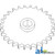 Sprocket, Row Unit; 28 Tooth / 60 Chain A-AH124999