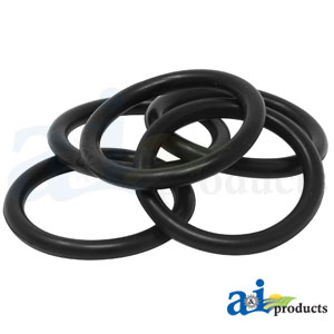 ◯おりおり 238 Silicone O-Ring, 70A Durometer, Red, 3-1/2