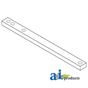 WN-E0NN805AC-PEX Drawbar, Rear, Straight Fits Ford/New Holland 4600SU 5100