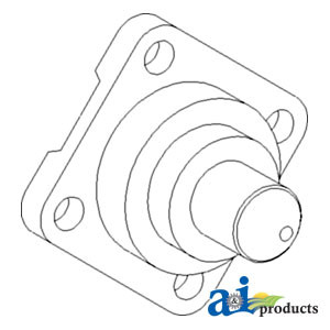 A-T188397-Kingpin, MFWD Front Axle A-T188397