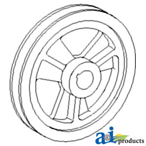 A-AH119770-Pulley, Straw Chopper A-AH119770