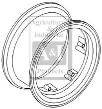 A-RW10286-Rim, Rear Wheel 10