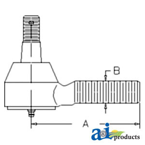 A-35820-62930-Tie Rod End A-35820-62930