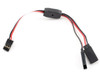 Heavy Duty 15cm Universal Servo Y Extension Lead (1 Male/2 Female)