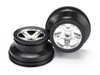WHEELS SCT STN CHROME BLK 2.2