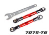 CAMBER LINKS 47MM ASSY L/R RED