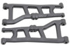 Arrma Typhon 4x4 3S BLX Front Suspension Arm Set (Black)