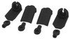 Shock Shaft Guards (Black) (4),