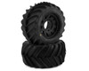 Demolisher 2.8" Pre-Mounted Tires w/Raid 6x30 Wheels (2) (Black) w/Removable Hex
