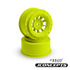 12mm Hex Hazard Short Course Wheels (Yellow) (2) (Slash)