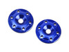 Finnisher Aluminum Wing Buttons Blue B6/B6D