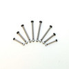 Heat Treated Polished Steel Locknut Style Hinge Pin (Silver)
