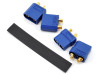 4.5mm "TruCurrent" XT90 Polarized Connectors (2 Male/2 Female)