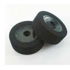 Custom Works Dirt Oval Front Mounted Foam Tires (2) (Green)