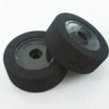 Foam Dirt Oval Rear Mounted Tires, Red