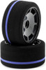 World GT Spec Front Tire (2) (Black) (Not Hex) (Purple)