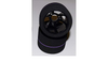 BSRF1234-S 1/12 Team Spec Purple Stripe Rear Foam Tires (2)
