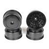 12mm Hex "Borrego" Short Course Wheels w/3mm Offset (Black) (4) (SC5M)