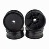 Borrego 2.2 1/10 Buggy Front Wheels (4) (B4) (Black) (Bearing)