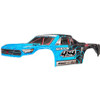 1/10 Painted Body with Decals, Blue: SENTON 4x4 Mega