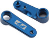 Team Associated RC10B6.4 Factory Team Steering Bell Cranks (Blue)