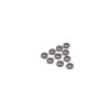 M3 BLACK ALLOY WASHERS 2.00MM (PK10)