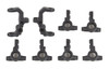 RC10B7 FT Caster and Steering Blocks, Carbon