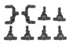 RC10B7 FT Caster and Steering Blocks, Carbon